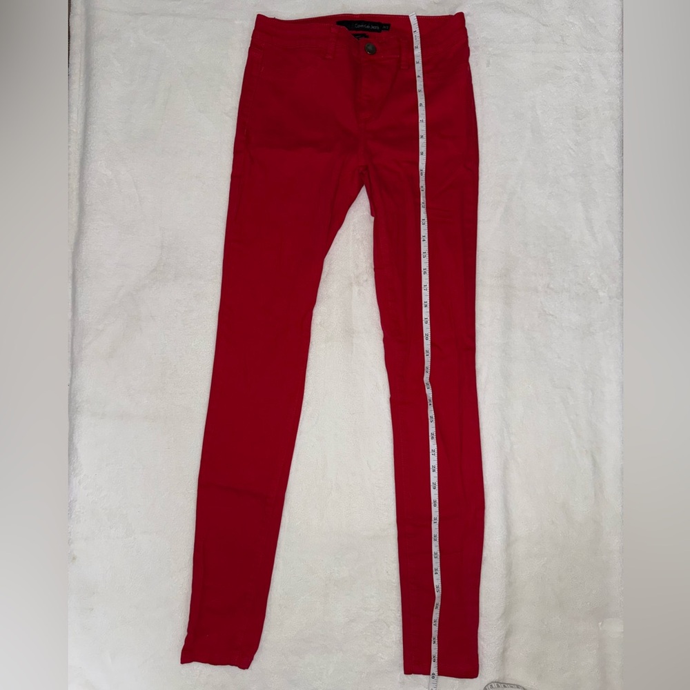 Calvin Klein Jeans Vibrant Red Denim